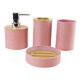 thumbnail image 2 of Juego De 4 Accesorios De Baño, Decoración De Baño, Juego Completo De Accesorios De Baño, Color Rosa, 2 of 3