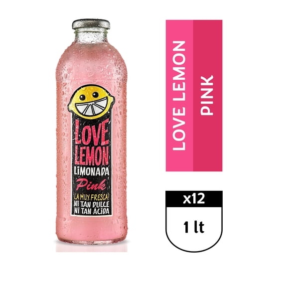 Love Lemon Pink 12 x 1 Lt