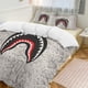 thumbnail image 1 of Beige Snake Print Bape Shake Camo Comforter Set Soft 3 Pcs Twin Bedding Sets Thicken for All Season, 1 of 5