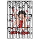 thumbnail image 1 of Cortina de ducha rosa Betty Boop, juego de cortinas de baño con ganchos, tamaño 48 x 72 pulgadas, 1 of 3