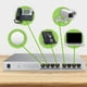 thumbnail image 3 of Conmutador PoE Zyxel GS1008HP Gigabit Ethernet de 8 puertos 60 W, 3 of 5
