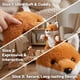 thumbnail image 5 of Títere de mano LOMTRATS de peluche animal 25 cm con boca móvil, 5 of 9