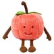 thumbnail image 3 of Niños Frutas Peluche Juguete De Peluche Almohada Regalo De Cumpleaños Cereza 40cm, 3 of 5