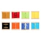 thumbnail image 5 of 8 PCS Ni?os Bebé Tablero Ocupado De Madera Vestir Habilidades Básicas Juguetes Sensoriales Regalo, 5 of 5
