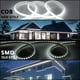 thumbnail image 4 of Tira de luces LED BENLUN AC 110 V COB, 65,6 pies, 6000 K, resistente al agua, 4 of 8