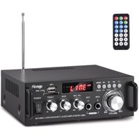 Amplificador Facmogu 298A Max 300 Wx2 Bluetooth 5.0 De 2 Canales