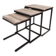 thumbnail image 3 of Mesa De Centro Triple Mesa Auxiliar Mesa Lateral Living Set, 3 of 3