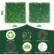 thumbnail image 3 of Paneles de Boj Ogrmar 51 cm Pack de 12 Planta Artificial, 3 of 7