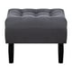 thumbnail image 1 of Pouf Wood 1c Felpa 00 Gris, 1 of 4