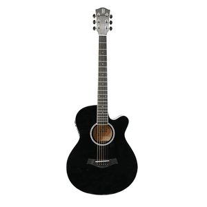 Guitarra Eq Cuerda Met 40"" Bands Glossy Bil-404-Eq-Bk Bilbao