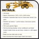 thumbnail image 4 of Diecast Masters Motoniveladora Caterpillar 140H Escala 1:50, 4 of 8
