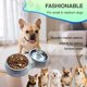 thumbnail image 4 of Alimentador para mascotas AKEISHE 2 en 1 de acero inoxidable antideslizante, 4 of 6