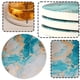 thumbnail image 3 of Posavasos de cerámica absorbente, diseño de libélula, posavasos de piedra, 3 of 5