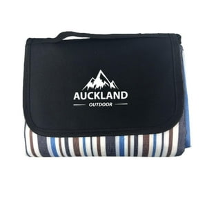 Auckland Outdoor - Manta Picnic Impermeable Linea Azul 150X180Cm Camping Playa Azul L