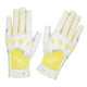 thumbnail image 3 of 2 Guantes De Golf De Piel Sintética Para Mujer, Flexibles, Antideslizantes, Transpirables, Suaves Para Gimnasio, Amarillo 22, 3 of 5