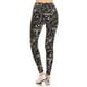 thumbnail image 2 of Leggings con Estampado de Notas Musicales y Forro de Banda, Leggings de Largo Completo en un Estilo Ajustado con Cintura Alta con Banda, 2 of 9