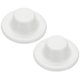 thumbnail image 1 of Uxcell Tapas de Pared para Tuberías Redondas Adhesivas Tapones para Agujeros en la Pared Reservados (Altos) Blancos, 1 of 7
