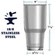 thumbnail image 2 of Vaso Térmico YETI Rambler 850 ml Oliva/Naranja, 2 of 8