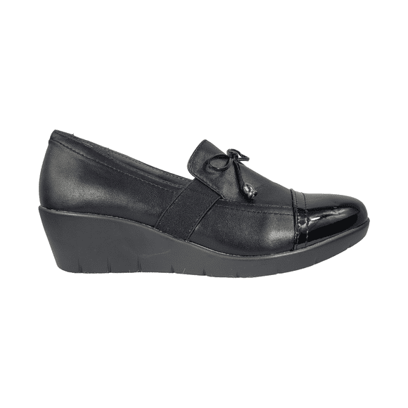 MOCASINES HUALUNAOTE NEGRO CASUAL MUJER A07181-1 - Talla 39