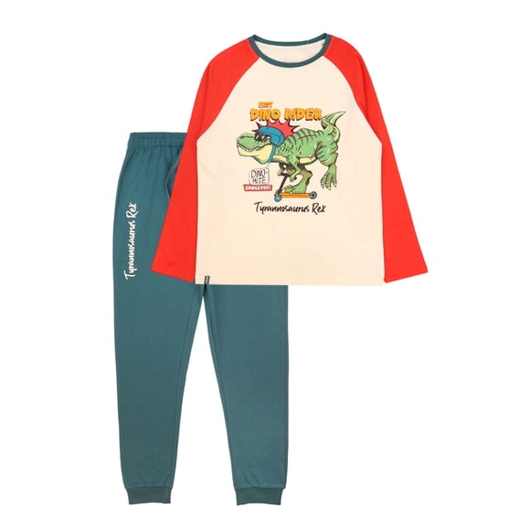 Pijama jr niño algodón t-rex