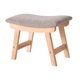 thumbnail image 5 of Reposapiés Minimalismo Muebles Taburete Otomano Para Dormitorio Mesita De Noche Puerta Color Madera Caqui, 5 of 5