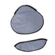 thumbnail image 3 of Cubierta para casco de soldadura, resistente, profesional, segura, para casco de soldador, repuestos, accesorios para capucha de soldadura, retardante Gris, 3 of 5
