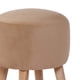 thumbnail image 2 of Pouf Nantes Tela Velvet Beige, 2 of 3