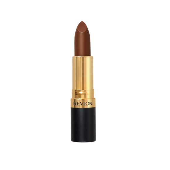 Lápiz labial Revlon Super Lustrous Superstar Brown con acabado mate