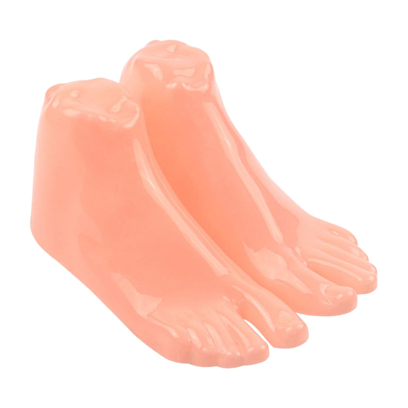 Magideal - Maniquí De Exhibición De Calcetines Para Pies, Modelo De Pulsera De Tobillo, Modelo De Exhibición De Calcetines Para Pies, Media Corta, Cadena Para El Hombres