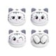 thumbnail image 5 of Audífonos In Ear Cat Kawaii Rolling Face Bluetooth Blanco, 5 of 8