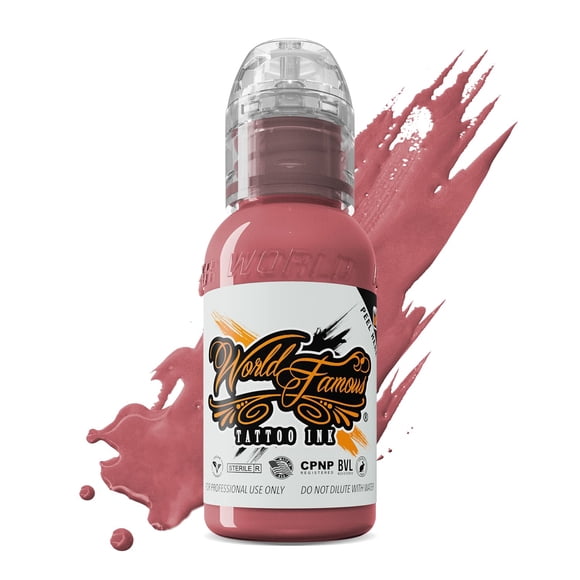 Tinta de tatuaje mundialmente famosa Prince Albert Pink, 30 ml, vegana