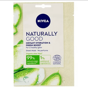 Nivea - Mascarilla Facial De Aloe Vera Orgánica Naturally Good