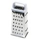 thumbnail image 1 of Food Grater Chef Craft en forma de pirámide de acero inoxidable de 4 lados, 1 of 2