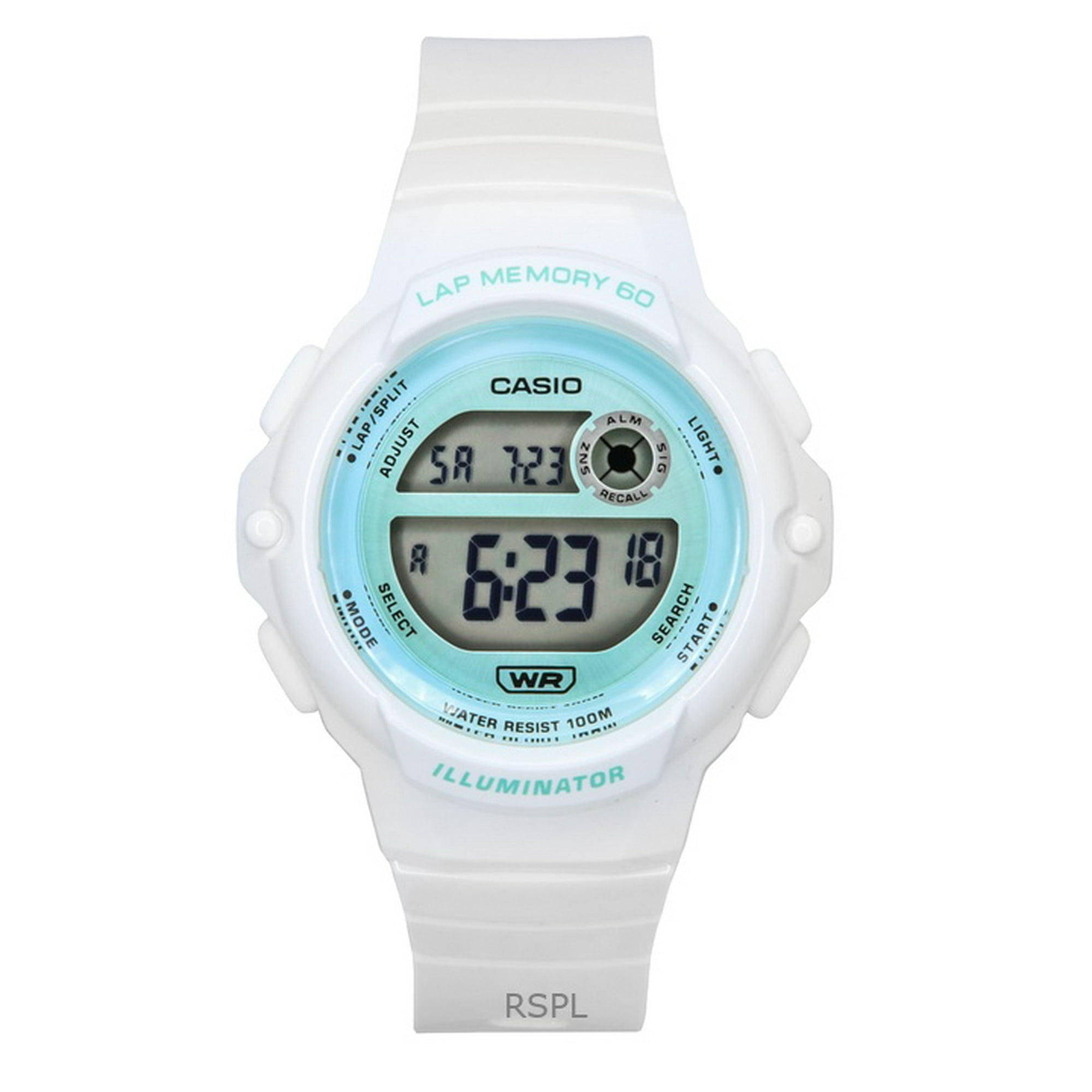 Reloj Digital Casio Lws-1200h Blanco Mujer