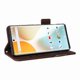 thumbnail image 3 of Funda Cartera para BLU Bold K50 Tapa Flip con Ranuras y Soporte Marrón, 3 of 5