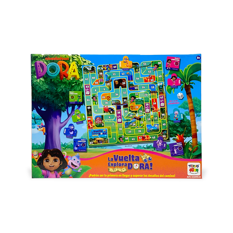 Toyng - Juego De Mesa La Vuelta Explora Dora - Dora La Exploradora