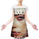 thumbnail image 5 of Billie Eilish delantal temático para cocinar, esencial para el hogar, delantal de barbacoa/bufanda de cocina con bolsillos para hombres y mujeres, regalo para el hogar, 5 of 6