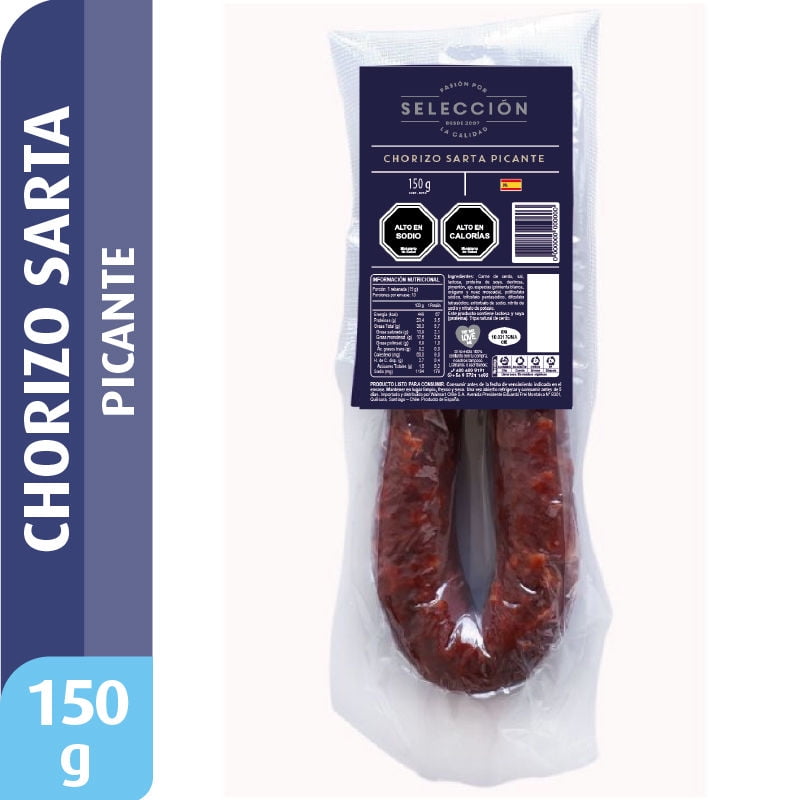 Chorizo Sarta Picante 150 g Selección