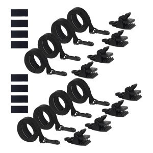 Ioensy - Kit De Fijación De 24 Carretes Para Cubierta Solar De Piscina, Accesorios Premium Para Piscinas En Tierra