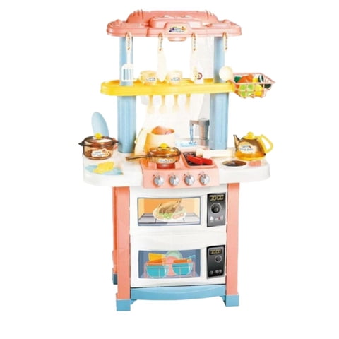 Total Upgrate - Juguete Cocina 83Cm Con Luces Sonidos Y Accesorios Infantil