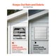 thumbnail image 5 of Extractor de aire VEVOR 46 cm con compuerta, 2200 CFM, motor AC 220 V, 5 of 9