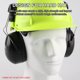 thumbnail image 2 of Orejeras Green Devil NRR 27dB para Casco Seguridad, 2 of 3