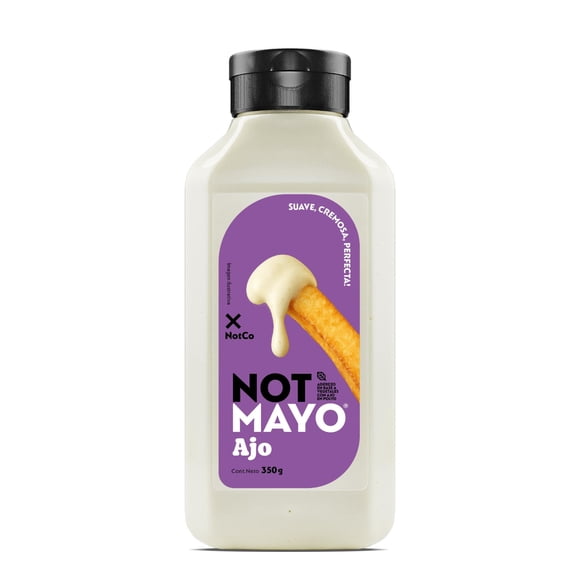 Aderezo tipo mayonesa notmayo ajo, 350 g