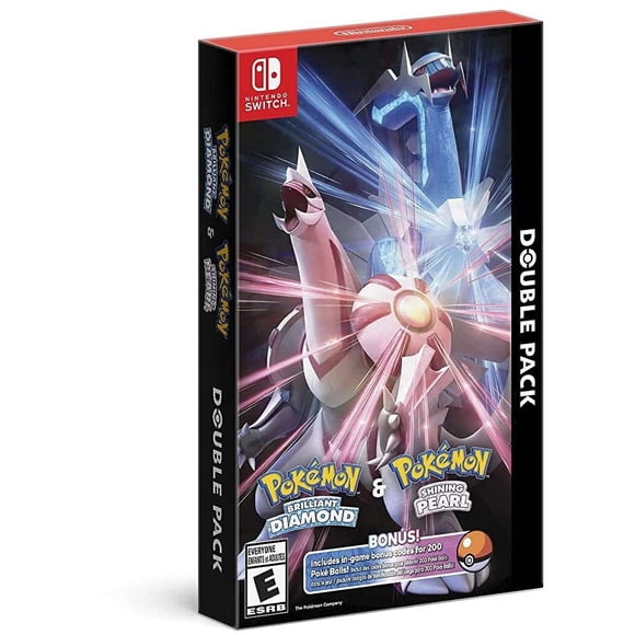 Videojuego Nintendo Switch Pokémon Brilliant Diamond y Pokémon Shining Pearl Double Pack