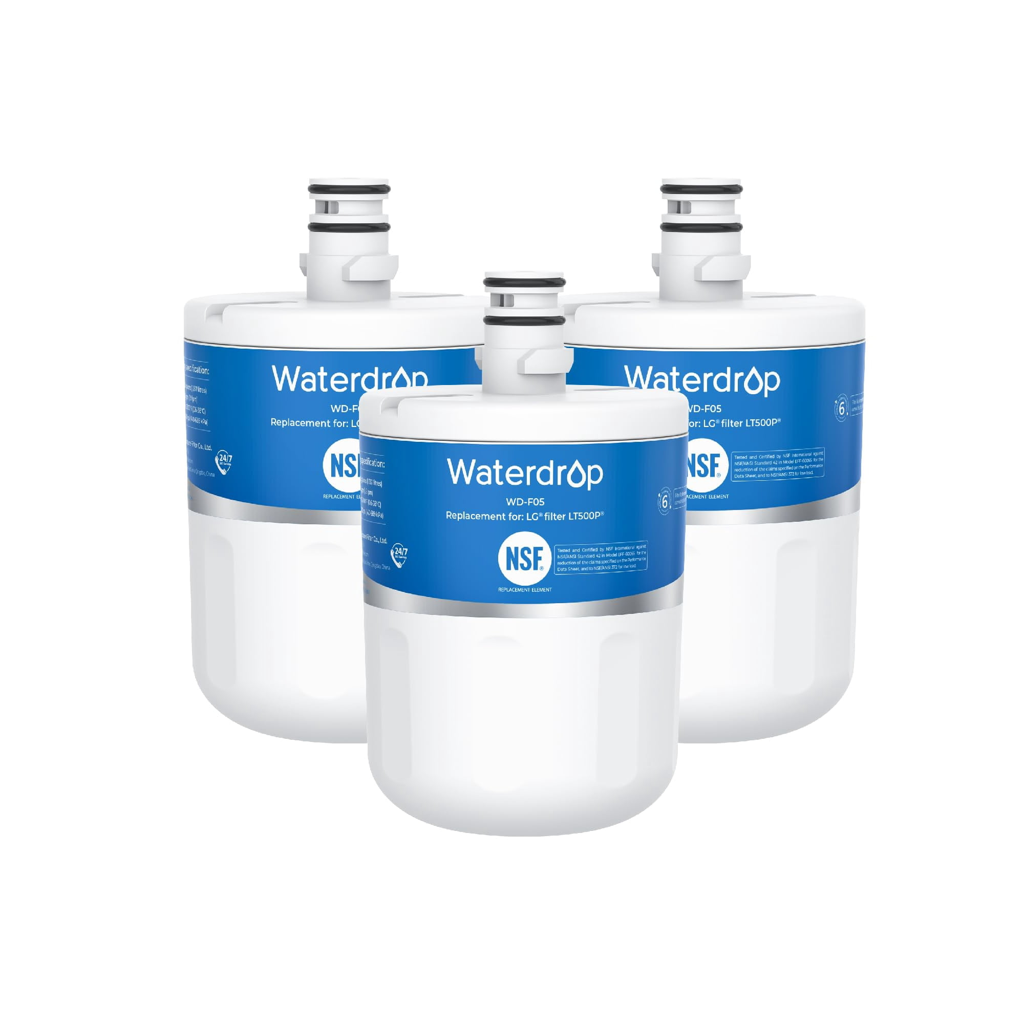 Filtro De Agua Para Frigorífico Waterdrop 5231ja2002a Para Lg Lt500p
