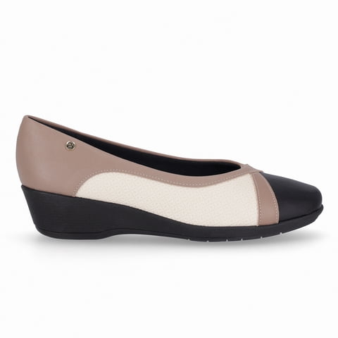 Zapato Mujer Negro/Crema Ivone Piccadilly