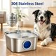 thumbnail image 5 of Fuente de agua para perros Wonder Creature 8 L de acero inoxidable, 5 of 8