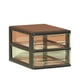 thumbnail image 1 of Torre de almacenamiento de plástico con 3 cajones y 2 cajones, multifuncional, con cajones transparentes, organizador para manualidades y papelería., 1 of 5