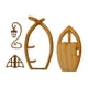 thumbnail image 4 of Adroable Mini Hada Elfo Jardín Ventana Puerta Artesanía Arte Jardín Decoración Césped Patio B, 4 of 5