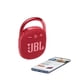 thumbnail image 3 of Altavoz Bluetooth JBL Clip 4 Portátil Mini Resistente al Agua Rojo, 3 of 7